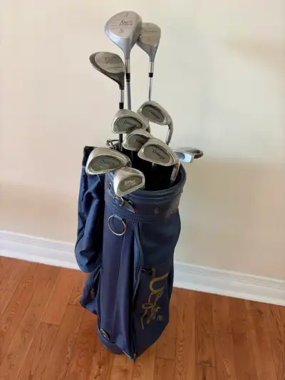 OMEGA/COBRA Men’s Full Golf set with Cart Bag / Right Handed, View more
