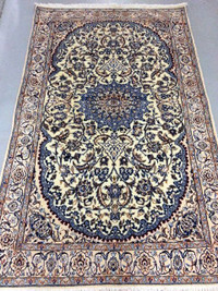 TAPIS PERSAN SOIE & LAINE ,PERSIAN SILK& WOOL RUG TABRIZ  CARPET