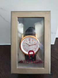 BRAND NEW NEVER WORN Aigner Linate II A32100 Men's Watch