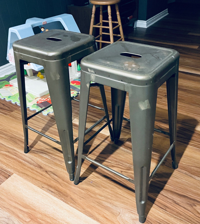 Bar stools x 2  in Chairs & Recliners in Oakville / Halton Region