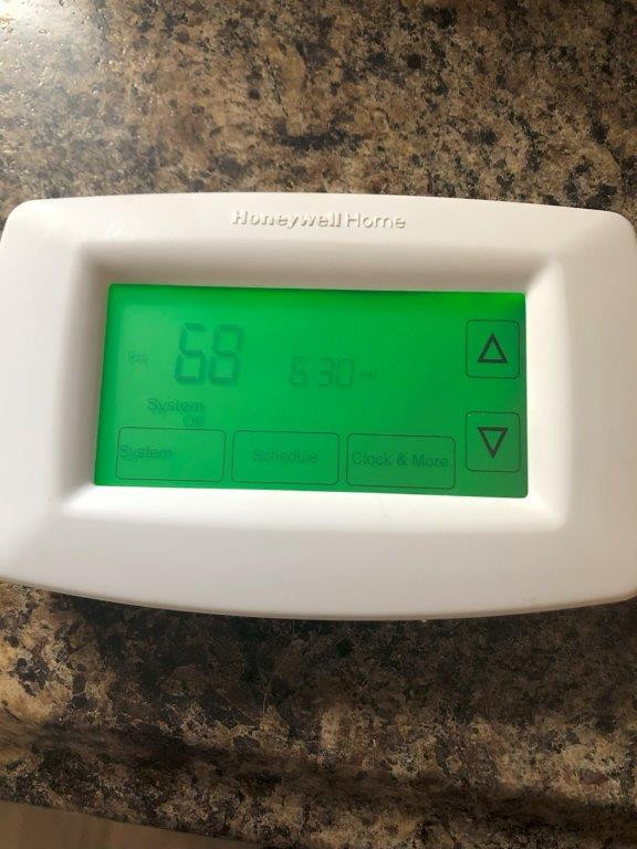 FOR SALE; Honeywell 7-Day Programmable Touchscreen Thermostat in Heating, Cooling & Air in St. John's - Image 2