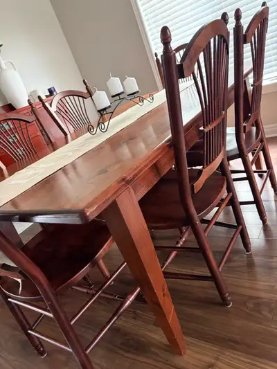Dinning Table with 6 Chairs, View more