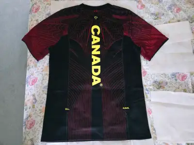 nike nocta canada soccer pre-match jersey size large, x-large, View more