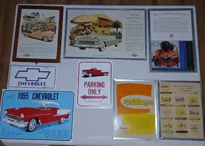1955 CHEVROLET PROMOTIONAL ADVERTISING , View more