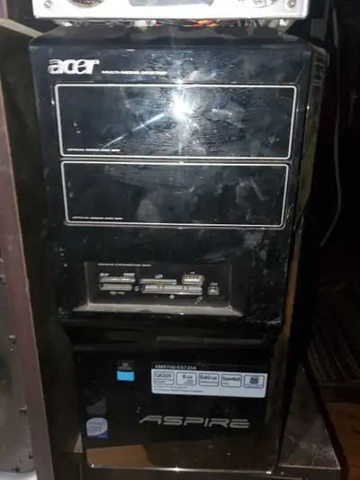 Acer Aspire Desktop with upgraded video card, View more