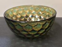 Westmoreland Carnival Glass Bowl Scales Pattern c1909