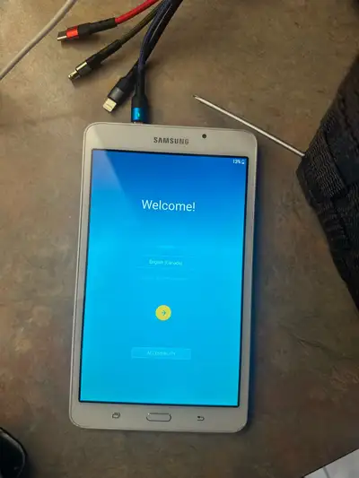 I’m selling an older Samsung tablet that has been well-maintained and still functions . It holds a c...