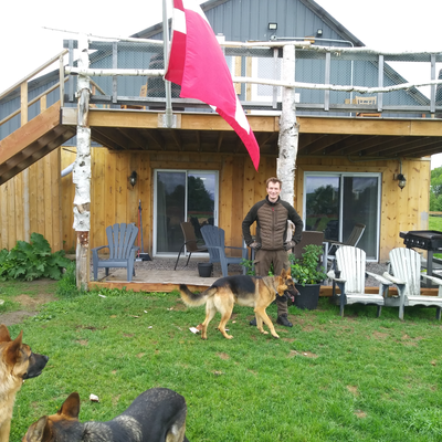 30 minutes from Renfrew with rides daily. On a cattle farm with a massive barn converted into a hous...