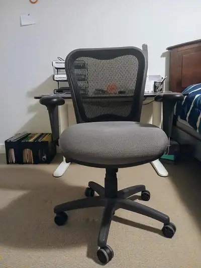 OFFICE SWIVEL CHAIR WITH MESH BACK, View more