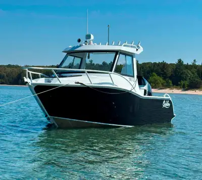2024 Oakley 19.5cc Boat with Suzuki 150hp Outboard & Trailer. 19.5 feet, Welded Aluminum, Hard Top w...