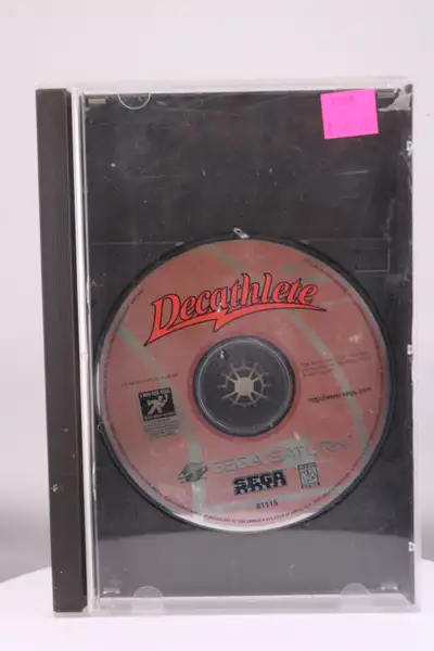 For sale Decathlete- Video Game for Sega Saturn Disc is in good overall condition and fully function...