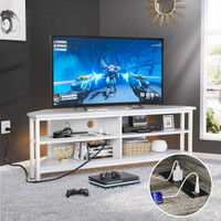 Brand new Cyclysio TV Stand with Power Outlets upto 60 Inches