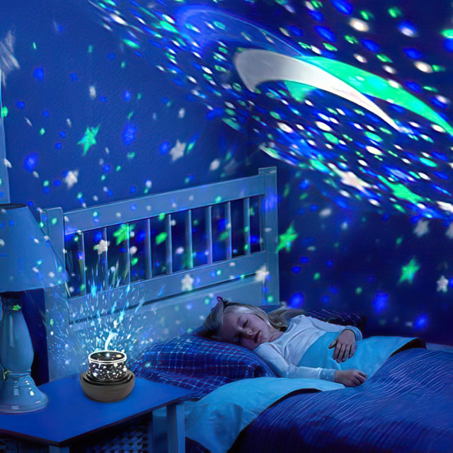 New Magic Diamond Projection Lamp Night Light for Kids - $15 in Indoor Lighting & Fans in Vancouver - Image 3