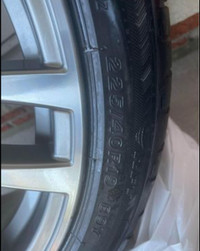 19 inch Bridgestone Potenza Tires with Rims - excellent conditio