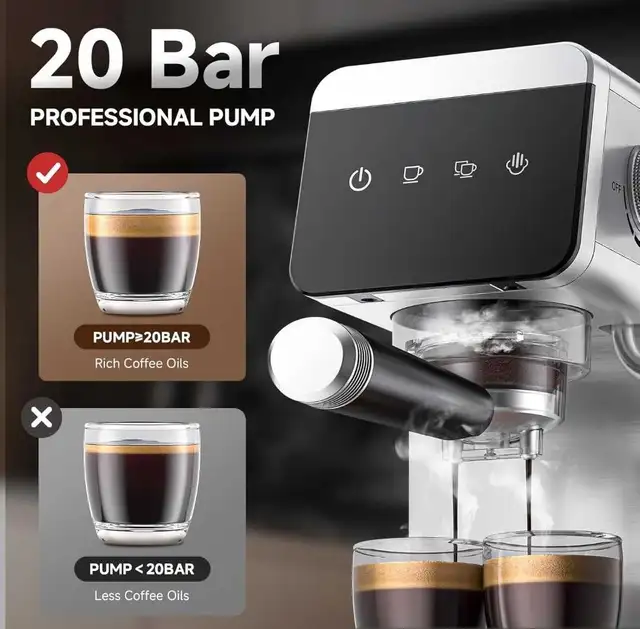 Espresso Machines with LED Touch screen, Espresso Coffee  in Coffee Makers in Markham / York Region - Image 4