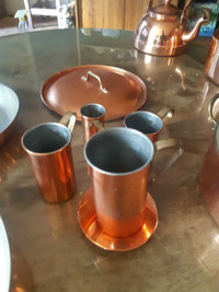 Portuguese copper kitchen ware
