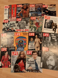 LIFE Magazines - February 1971 - December 1972, April 1979