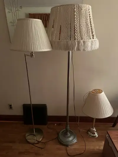 lamps - 20$ each , View more