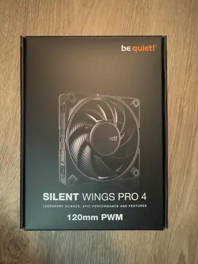 Bequiet Silent Wings Pro 4 (120 mm) Case Fan, View more