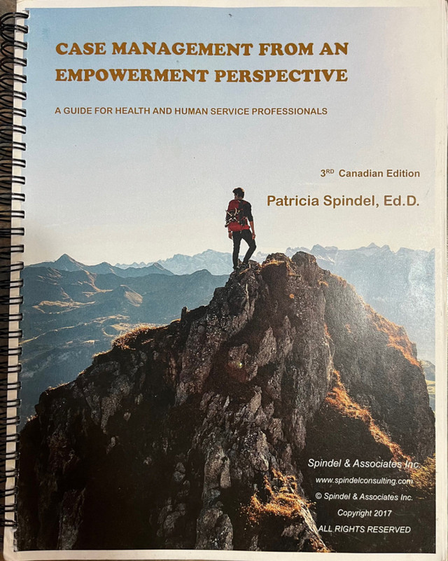 Case Management from an Empowerment Perspective Textbook (3rd Ed in Textbooks in Kingston