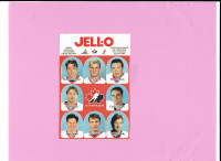 Hockey Collectible 1997 Jello Spoons - Team Canada sticker sheet