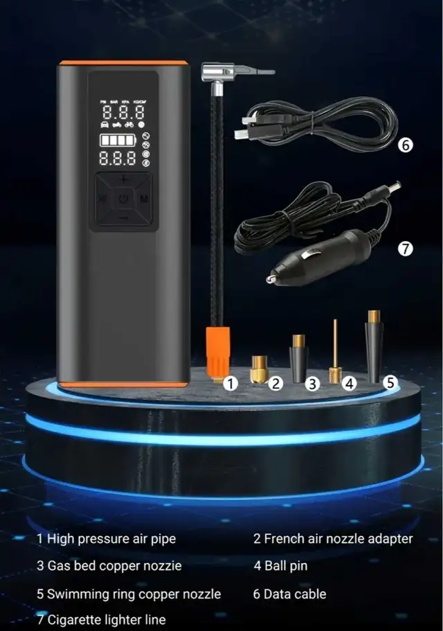 PORTABLE AIR PUMP/CHARGER NEW in Power Tools in Brantford - Image 8