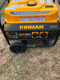 Firman 3650 generator like new