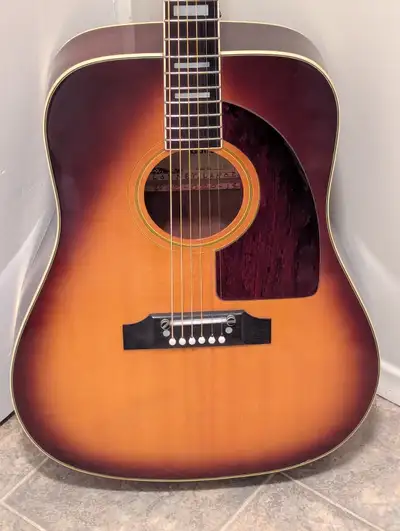 Acoustic Guitar Made/Japan Mansfield Early 1970's Law Suit Era, View more