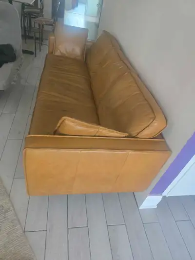 LEATHER COUCH , View more
