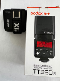 Godox TT350 et déclencheur X1T pour Fujifilm 