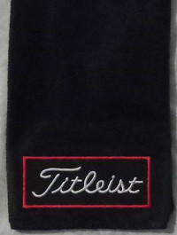 Titleist Banner and Golf Towel 