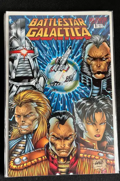 Battlestar Galactica (Medium Press) Complete 1-4, View more