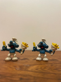 French fries Smurf, schtroumpf patate frite (131)