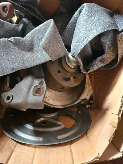 1967 camaro suspension parts control arms with new bushings, Rotors calipers drums and shoes, ,327 v...