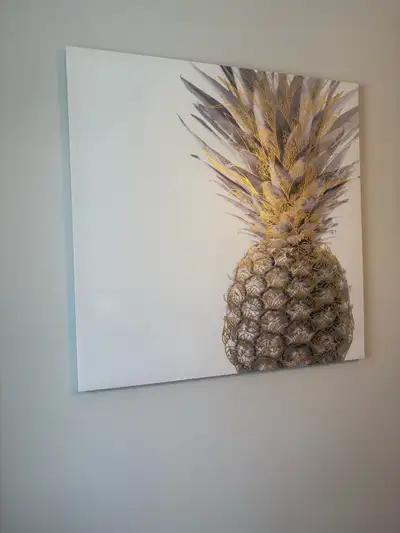 large pineapple wall art , View more