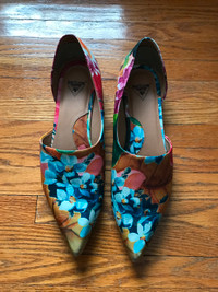 Fluevog floral shoes 10.5