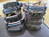 Bracelet en cuir - Leather bracelet