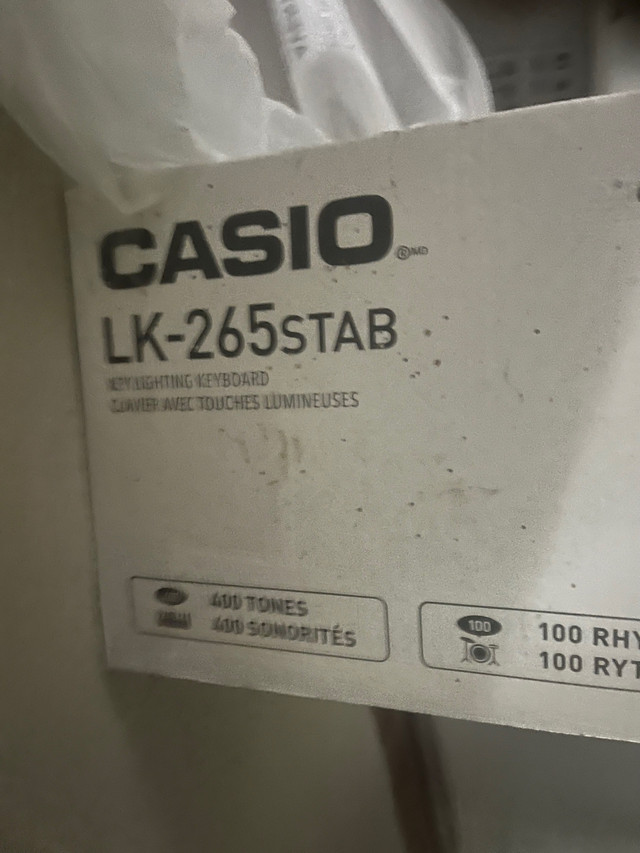 Casio LK 265-61 Key Lighted Keyboard  in Pianos & Keyboards in City of Toronto - Image 4