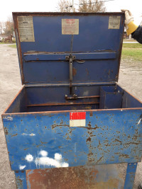 Extra large industrial parts washer cabinet