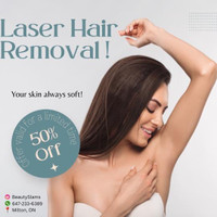 Laser hair removal full body promotion for limited time 