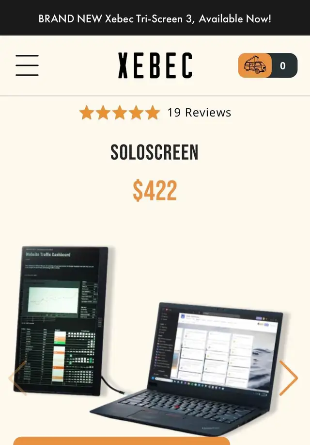 XEBEC SOLO SCREEN - NEW in Laptop Accessories in City of Toronto - Image 4