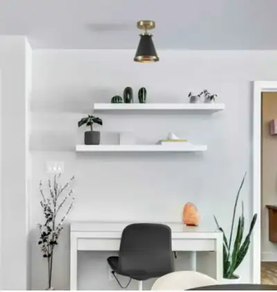 NIB NOVOGRATZ Semi Flush Mount Ceiling Light , View more