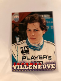 Carte de Jacques Villeneuve à Vendre
