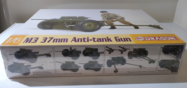 1/6 Dragon M3 Anti-tank Gun 37mm model kit in Hobbies & Crafts in Markham / York Region