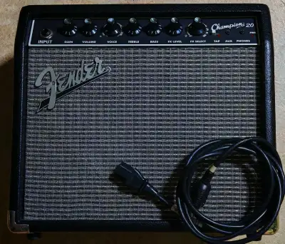 Fender Champion 20 Guitar Amplifier, View more