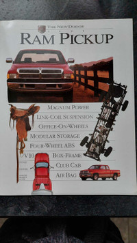 1995 Dodge Ram sales brochure 