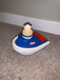 Little Tikes Toddler Tots Vintage Boat with Sailor 1980’s