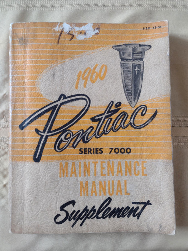 Vintage Pontiac Manuals in Other in Grande Prairie