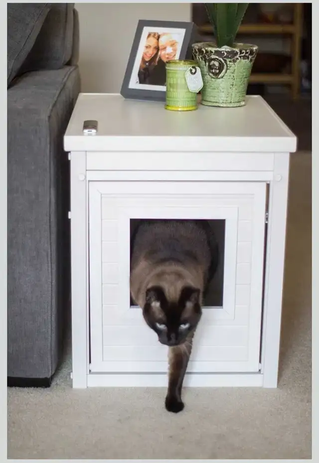 Grey Kitty Litter End Tables-- New Age Pet Ecoflex in Other Tables in Markham / York Region - Image 3