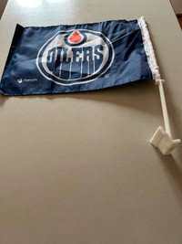 Oilers Car Flag